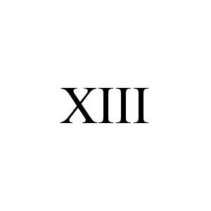 /pics/items/Roman Numerals/XIII